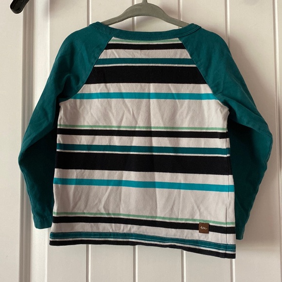 Tea Collection Striped Tee size 2T - Picture 3 of 3